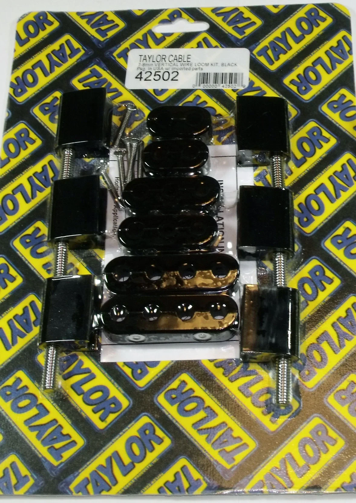 Spark Plug Wire Holder 7_8mm Black 42502